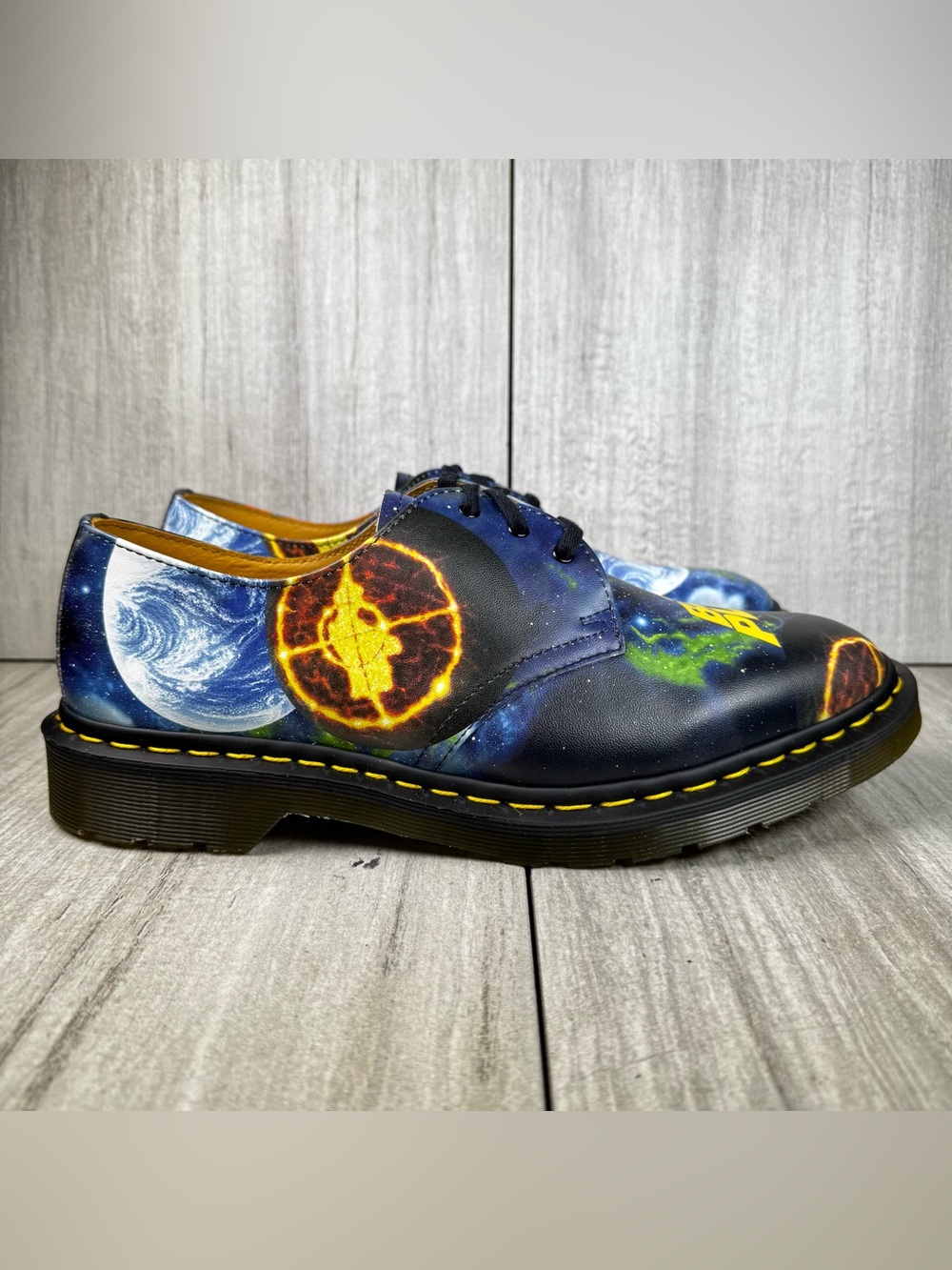 NEW RARE Supreme Dr. Martens Docs 1461 Undercover Public Enemy Mens Size 10
